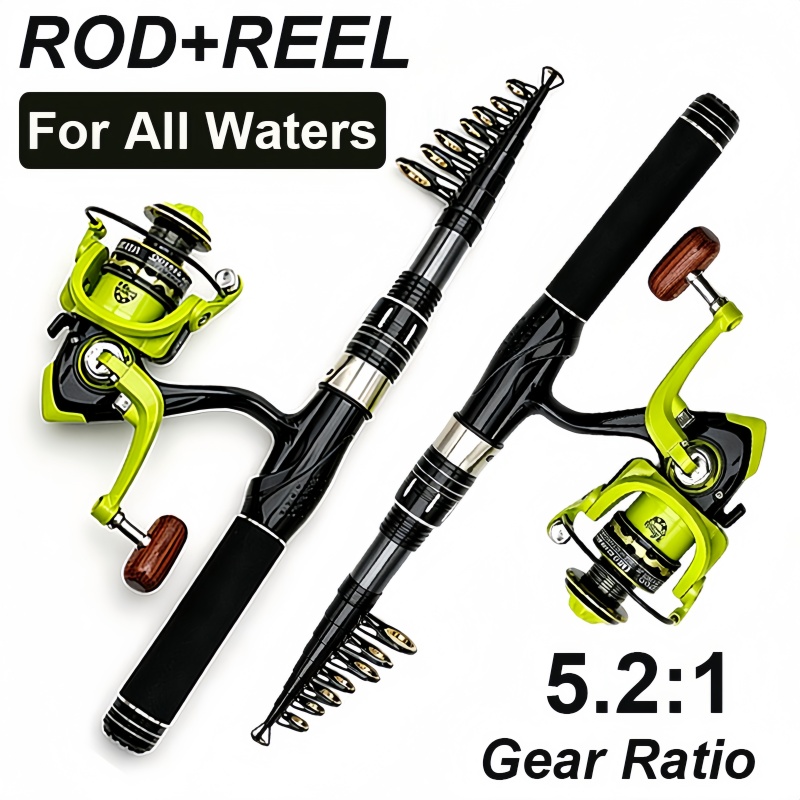 Spinnrute und -rolle Kombi 1,5 – Fishing Rod Spinning Bewertung und Preis